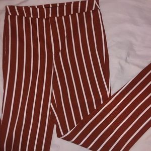 Forever 21 Striped 7/8 Pants